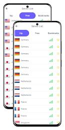 Yooz - VPN - Fast, Premium VPN Schermafbeelding 1