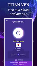 Titan VPN ภาพหน้าจอ 0