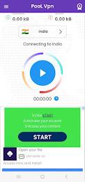 PooL Vpn - Super Fast Vpn Captura de tela 3
