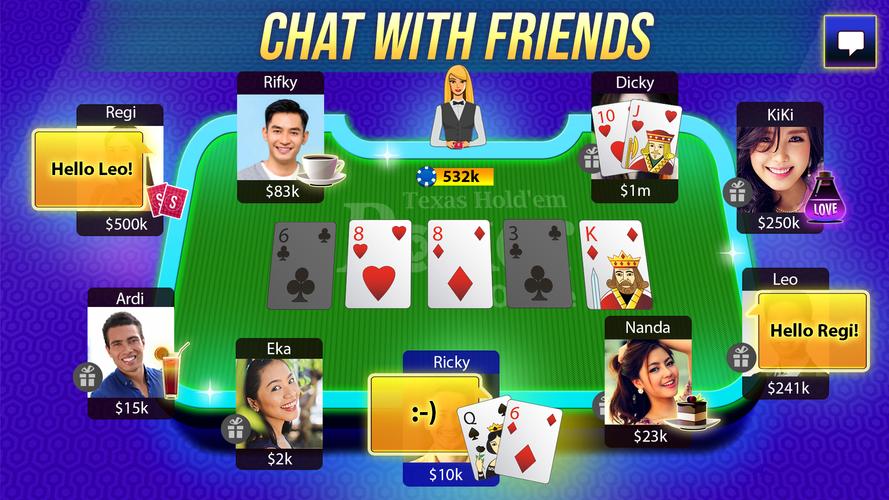 Texas Holdem Poker Online ဖန်သားပြင်ဓာတ်ပုံ 2