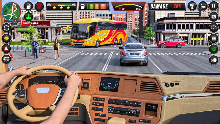 US Bus Simulator Driving Game স্ক্রিনশট 1