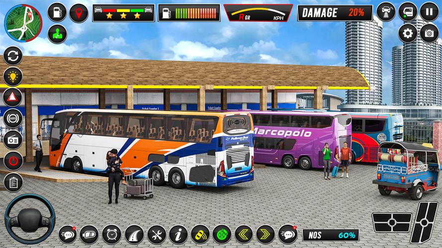 US Bus Simulator Driving Game স্ক্রিনশট 3