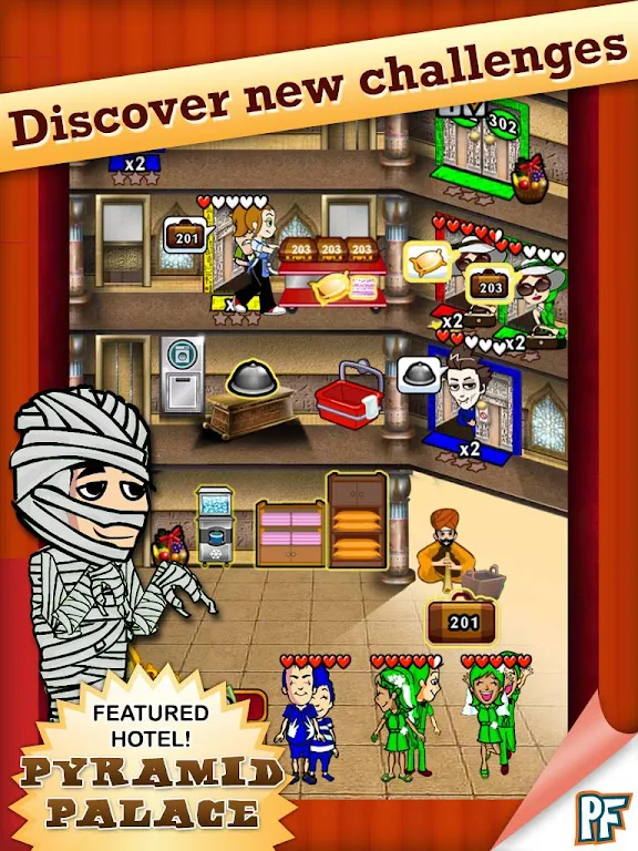 Schermata Hotel Dash 0