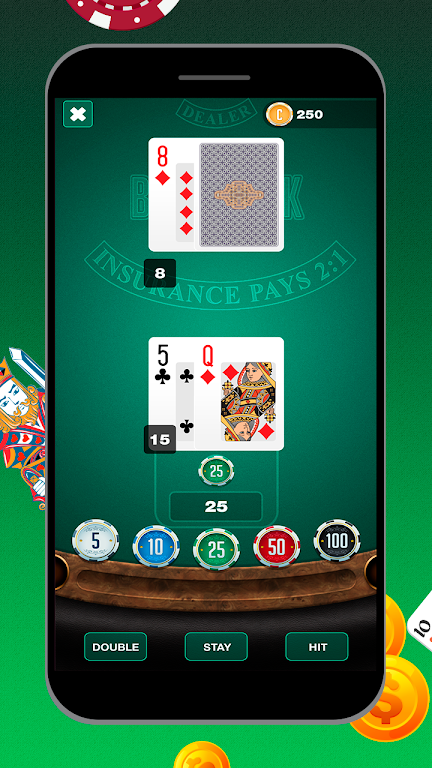 Royal Blackjack 21 Zrzut ekranu 1