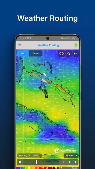 PredictWind Offshore Weather ဖန်သားပြင်ဓာတ်ပုံ 3