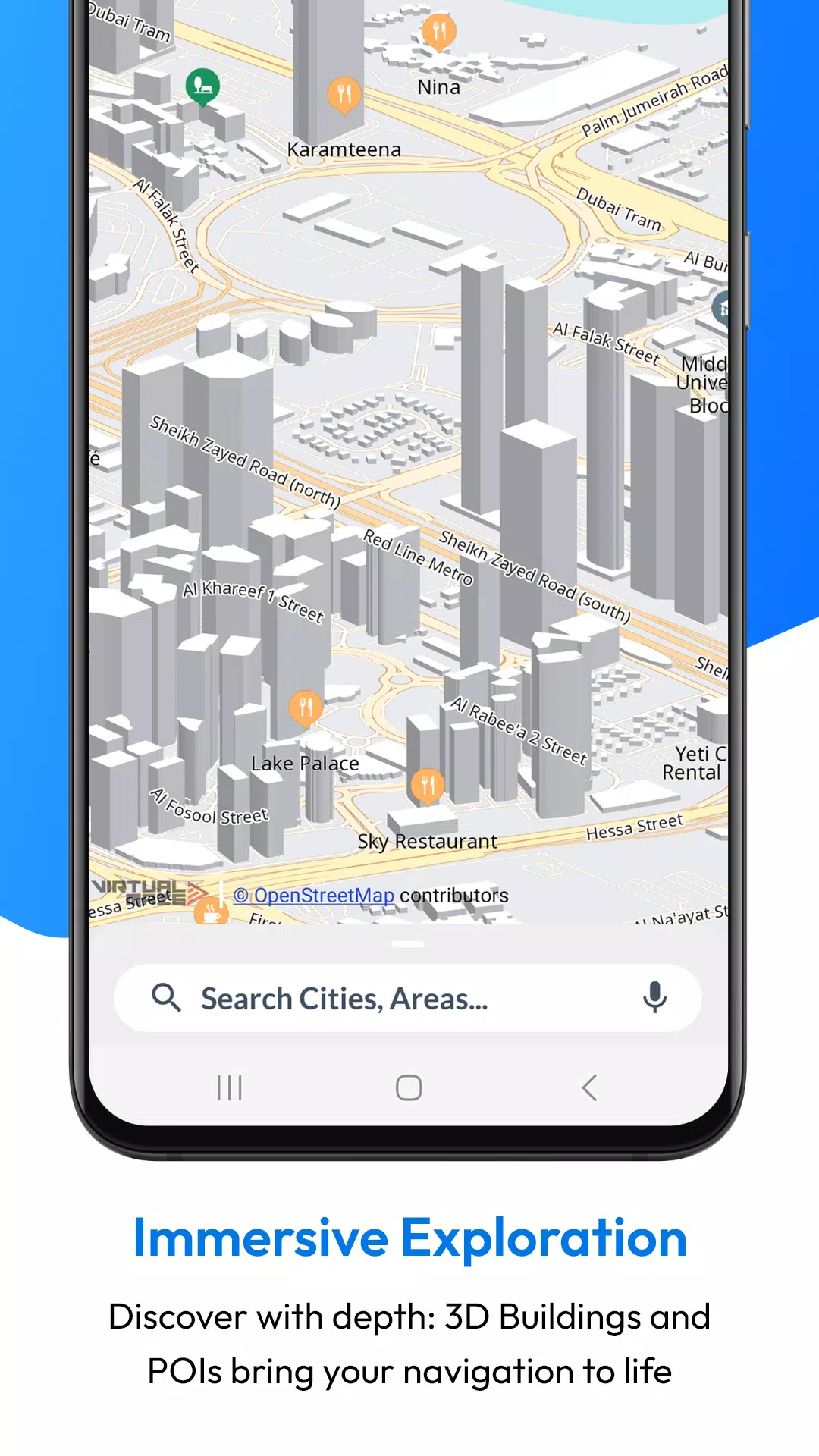 Offline Map Navigation Captura de pantalla 2