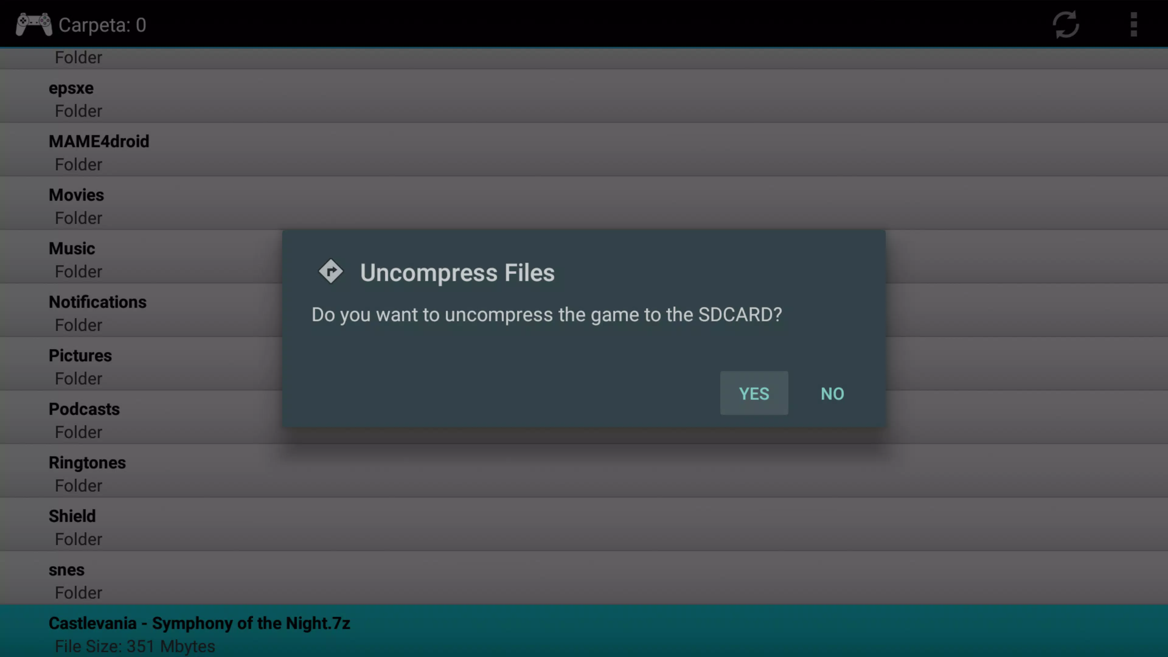 ePSXe sevenzip Plugin Screenshot 3