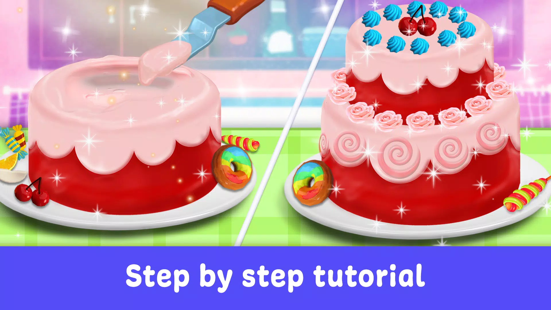Cake Maker Games for Girls Скриншот 2