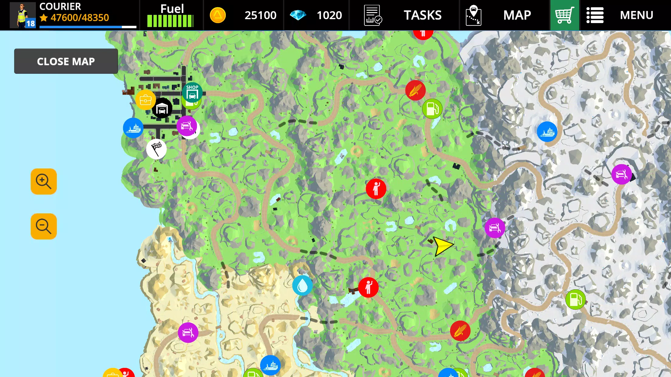 Schermata Driving Zone: Offroad Lite 3