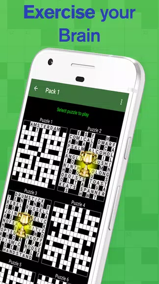 Cryptic Crossword Lite Captura de pantalla 2