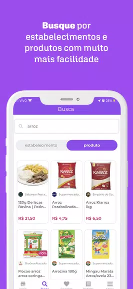 quero delivery: mercado e + ဖန်သားပြင်ဓာတ်ပုံ 2