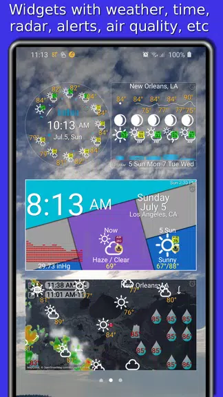 Weather app - eWeather HDF ဖန်သားပြင်ဓာတ်ပုံ 1