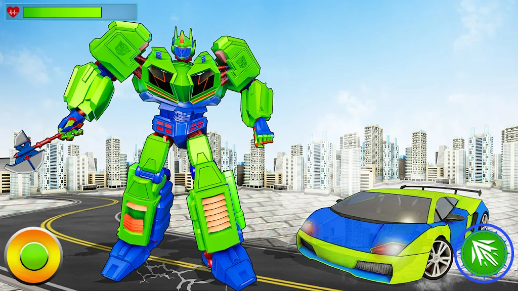 Robot Hero City Battle Tangkapan skrin 2