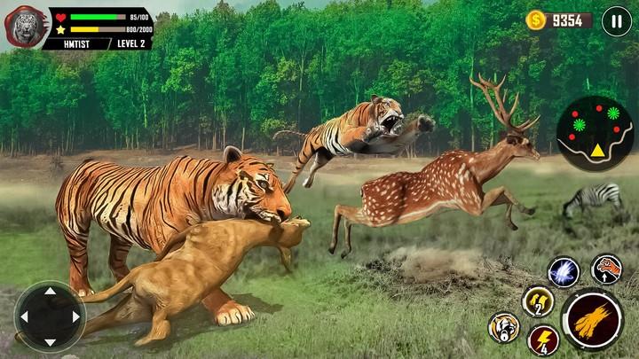 Tiger Simulator - Animal Games Tangkapan skrin 0