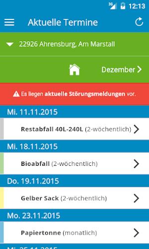 AWSH-Wertvolle Termine Schermafbeelding 2