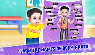 Kids Learning Human Bodyparts应用截图第1张