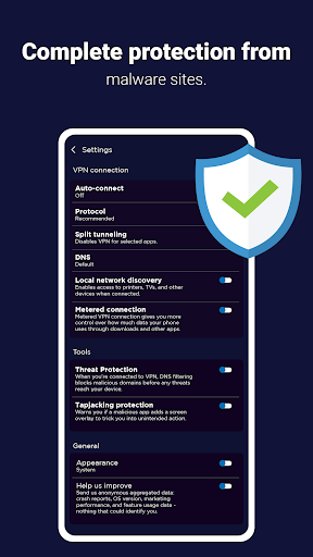 Secure VPN - A private browser স্ক্রিনশট 3