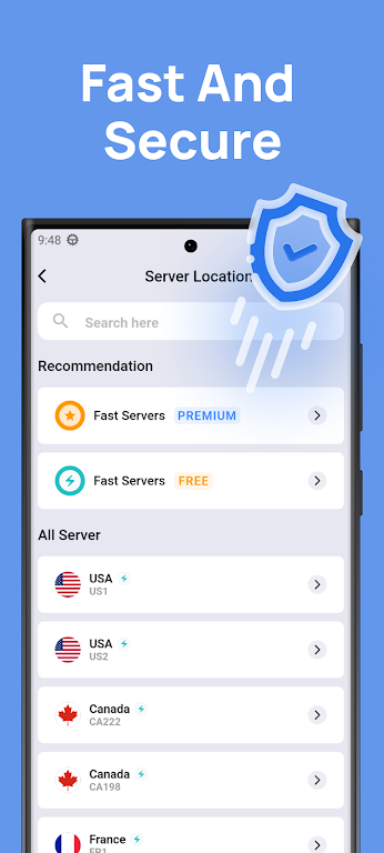 Turbo Secure VPN: Fast Proxy应用截图第2张