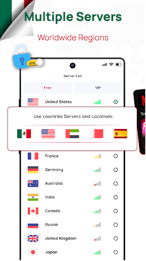 Mexico VPN - Get Mexican IP 스크린샷 1