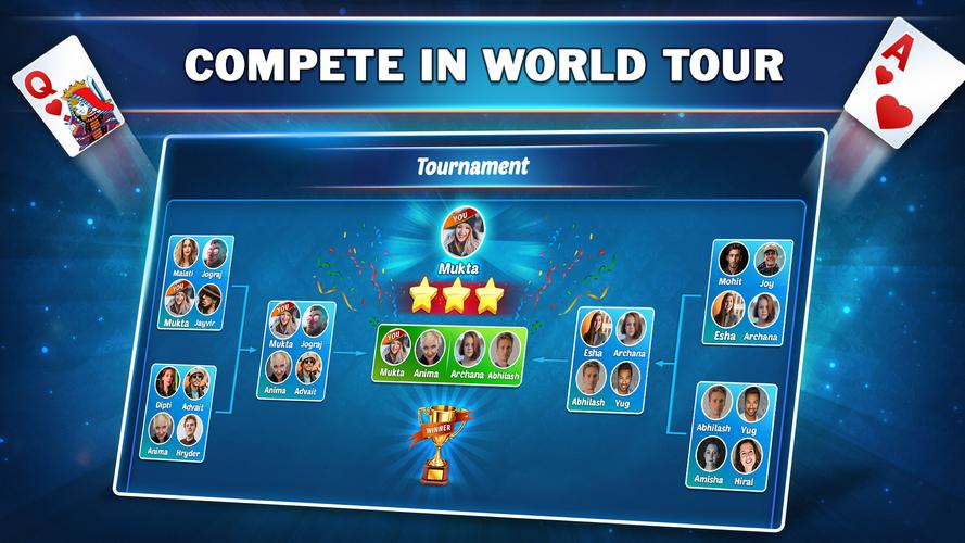 Callbreak Star - Card Game Capture d'écran 2
