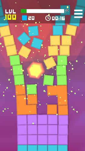 Hexagon Tower Balance Blocks 스크린샷 2