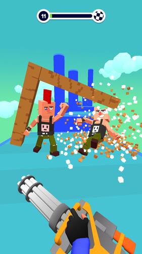 Block Craft Shooter 3D Captura de tela 3