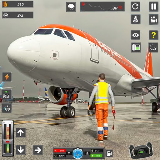 Real Flight Sim Airplane Games