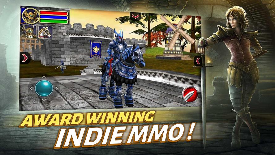 Sherwood Dungeon 3D MMO RPG 스크린샷 0