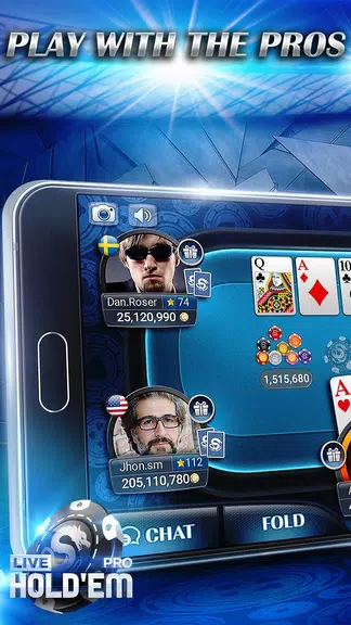 Live Hold’em Pro Poker Скриншот 0