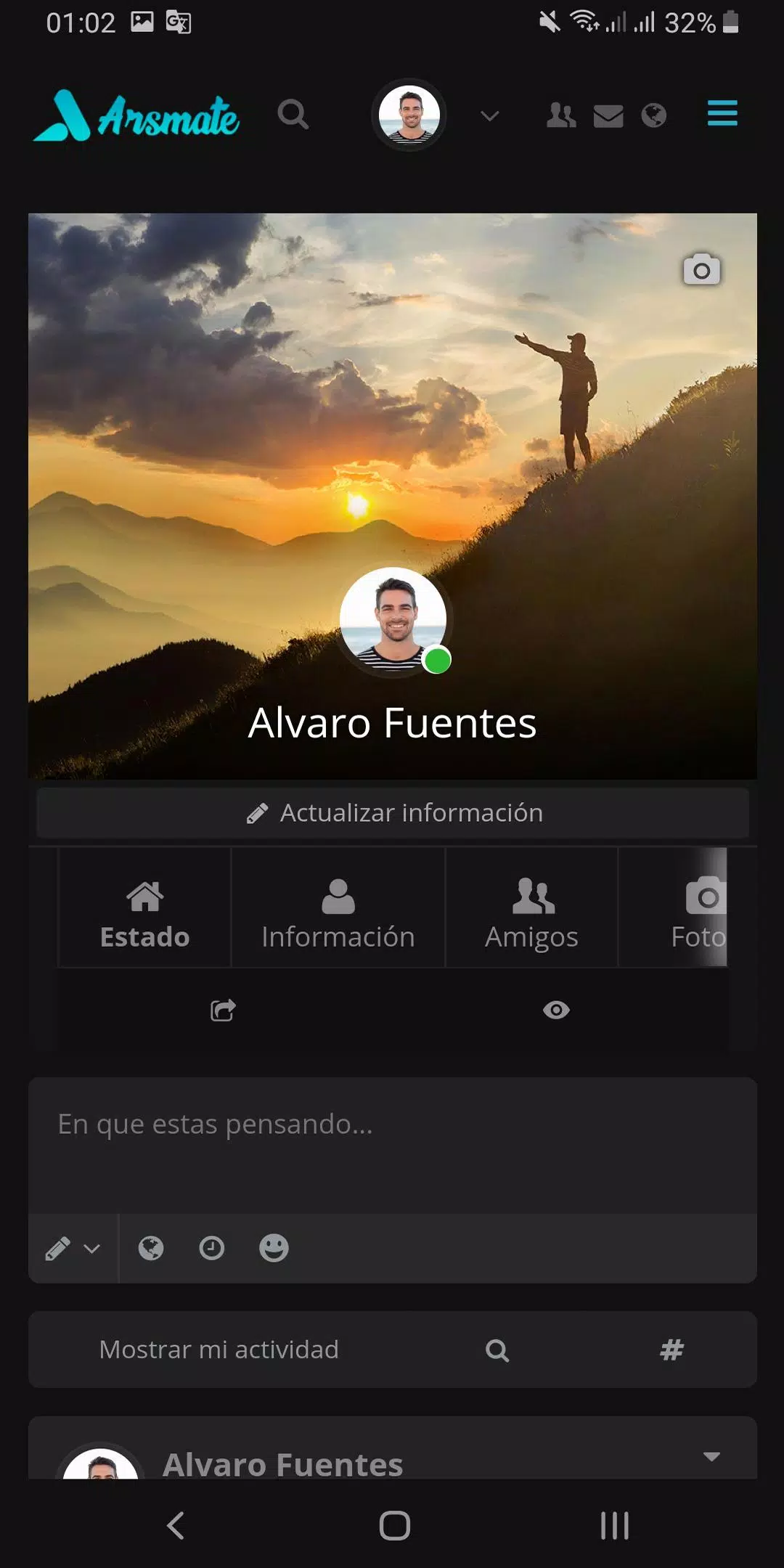 Arsmate Capture d'écran 0