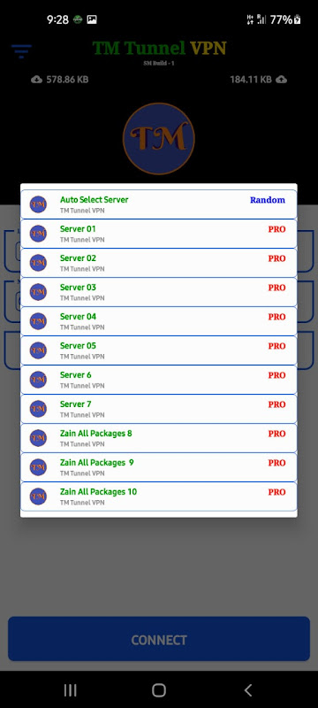 TM Tunnel VPN स्क्रीनशॉट 2