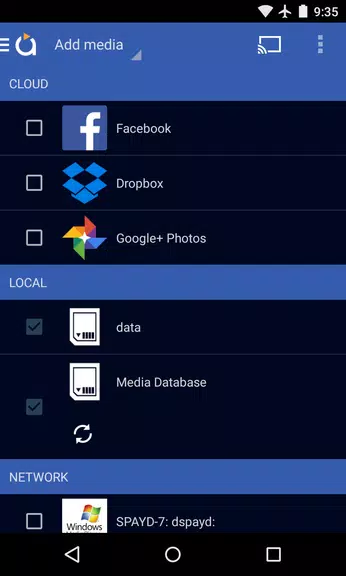Avia Media Player (Chromecast) Captura de tela 3