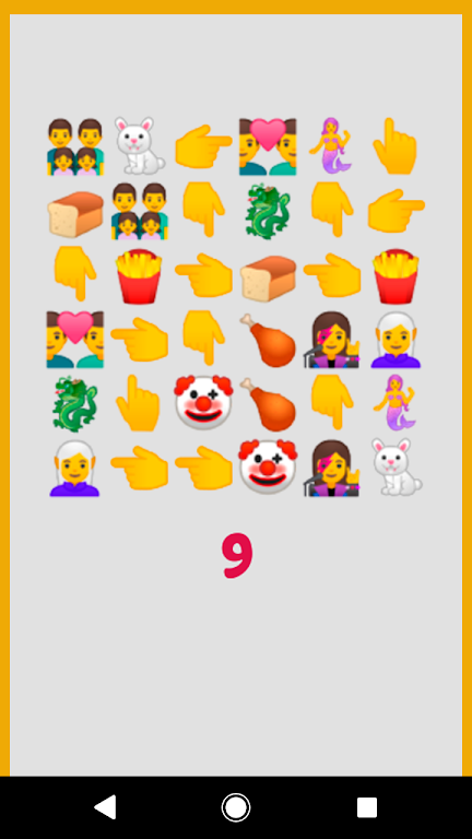 Emoji Memory Match Game スクリーンショット 1