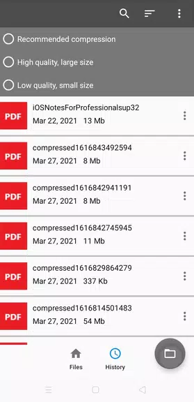 PDF Small - Compress PDF Captura de pantalla 1