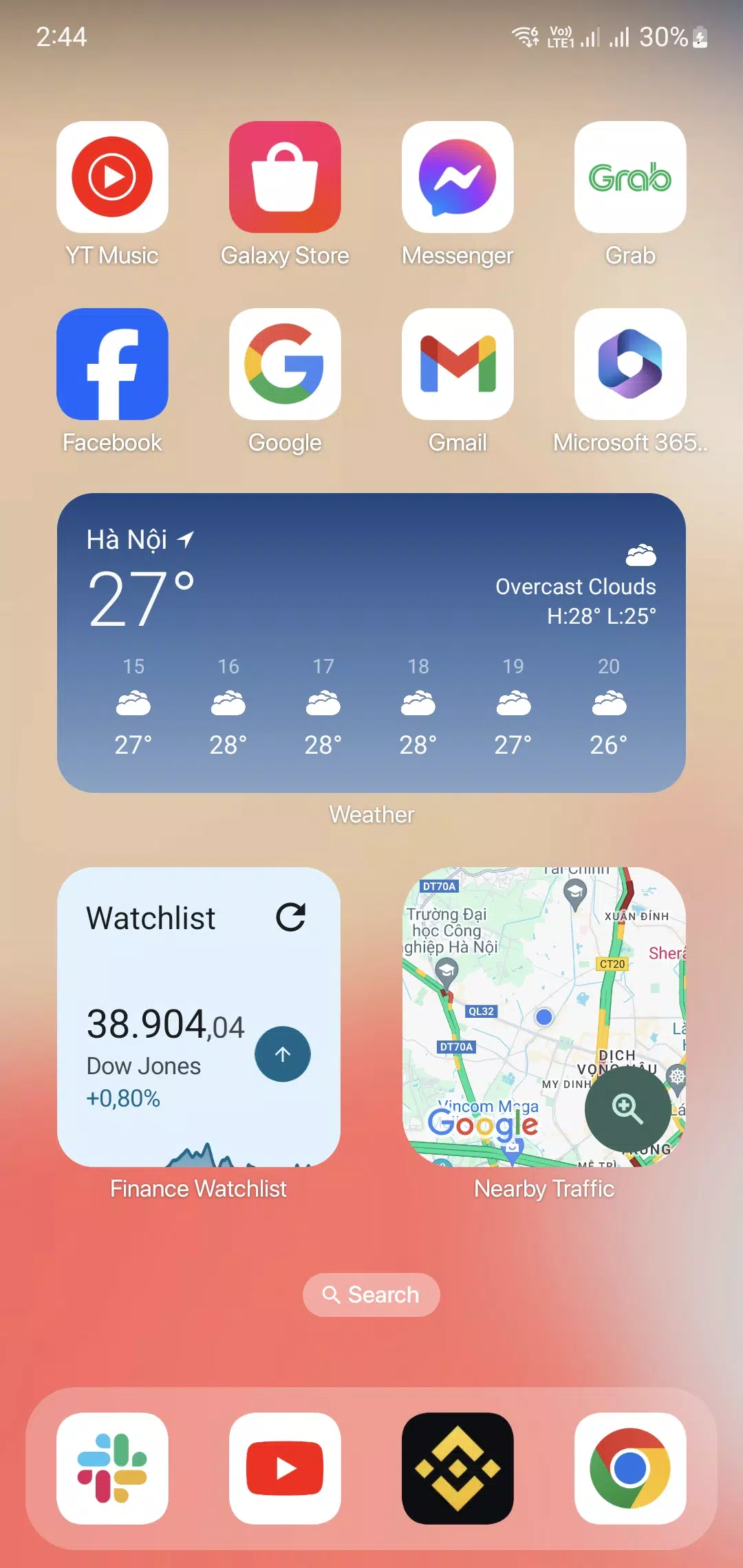 Schermata Launcher OS 0