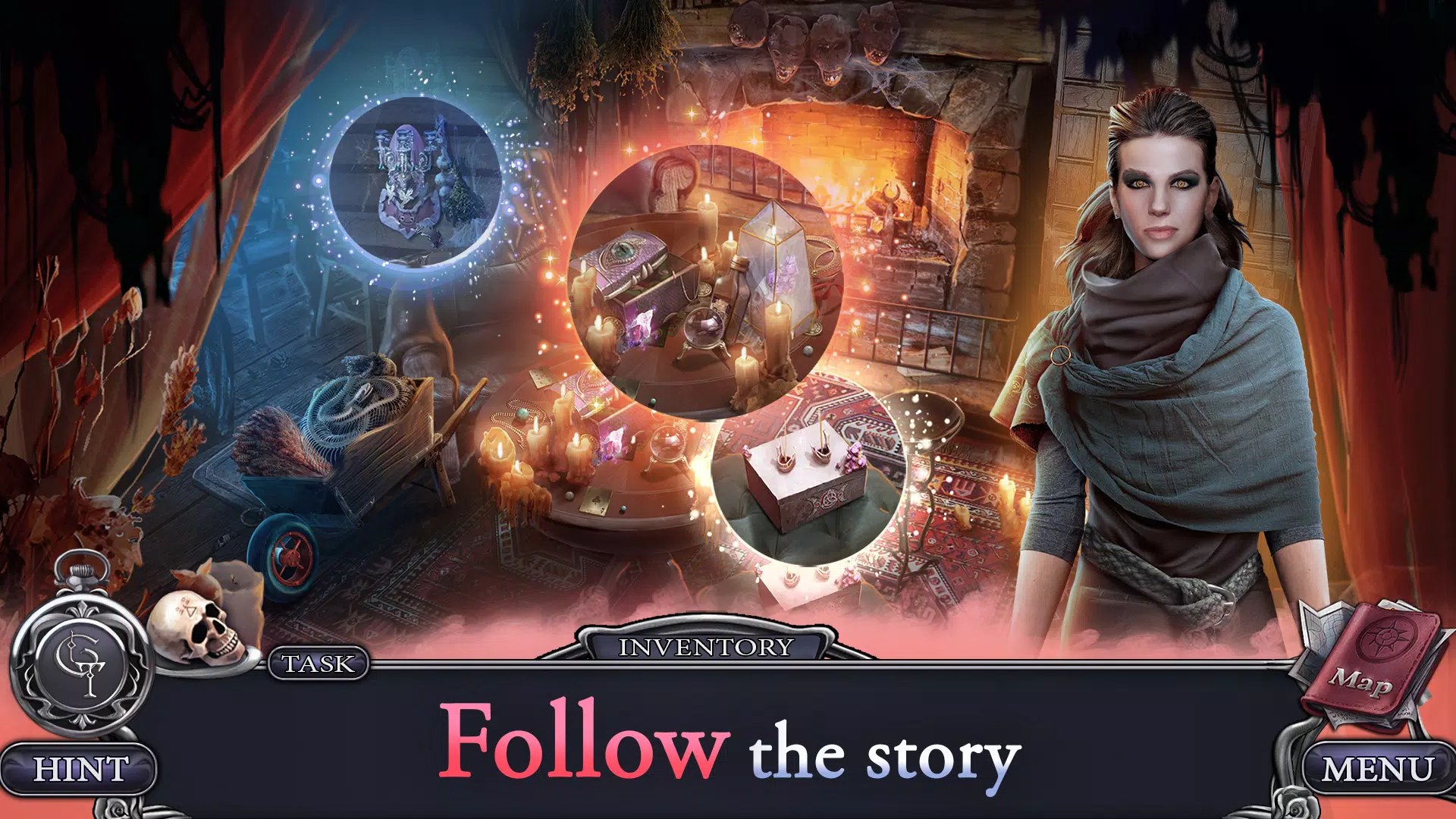 Grim Tales 17: Hidden Objects ภาพหน้าจอ 2