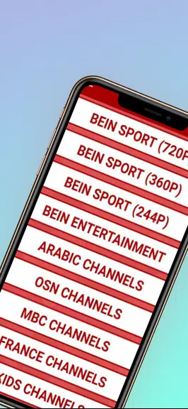 Yacine TV - Live Scores Zrzut ekranu 1