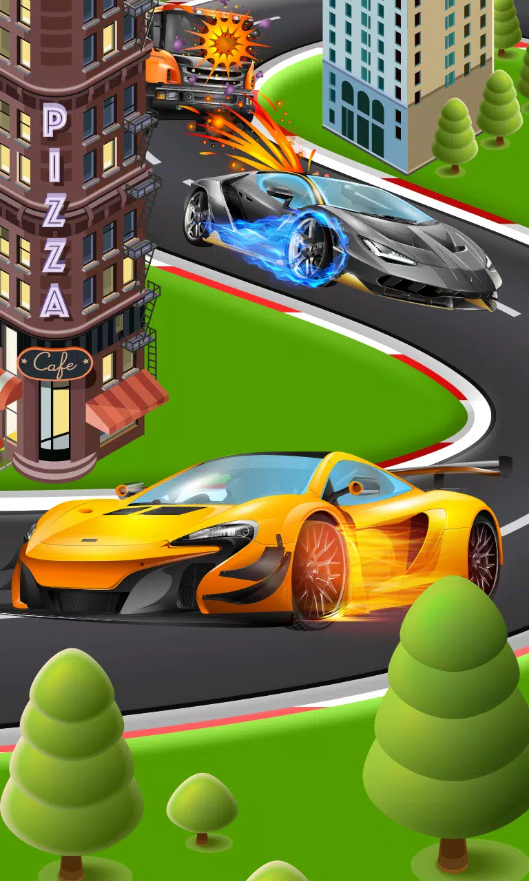 Car Racing Games for Kids ဖန်သားပြင်ဓာတ်ပုံ 1