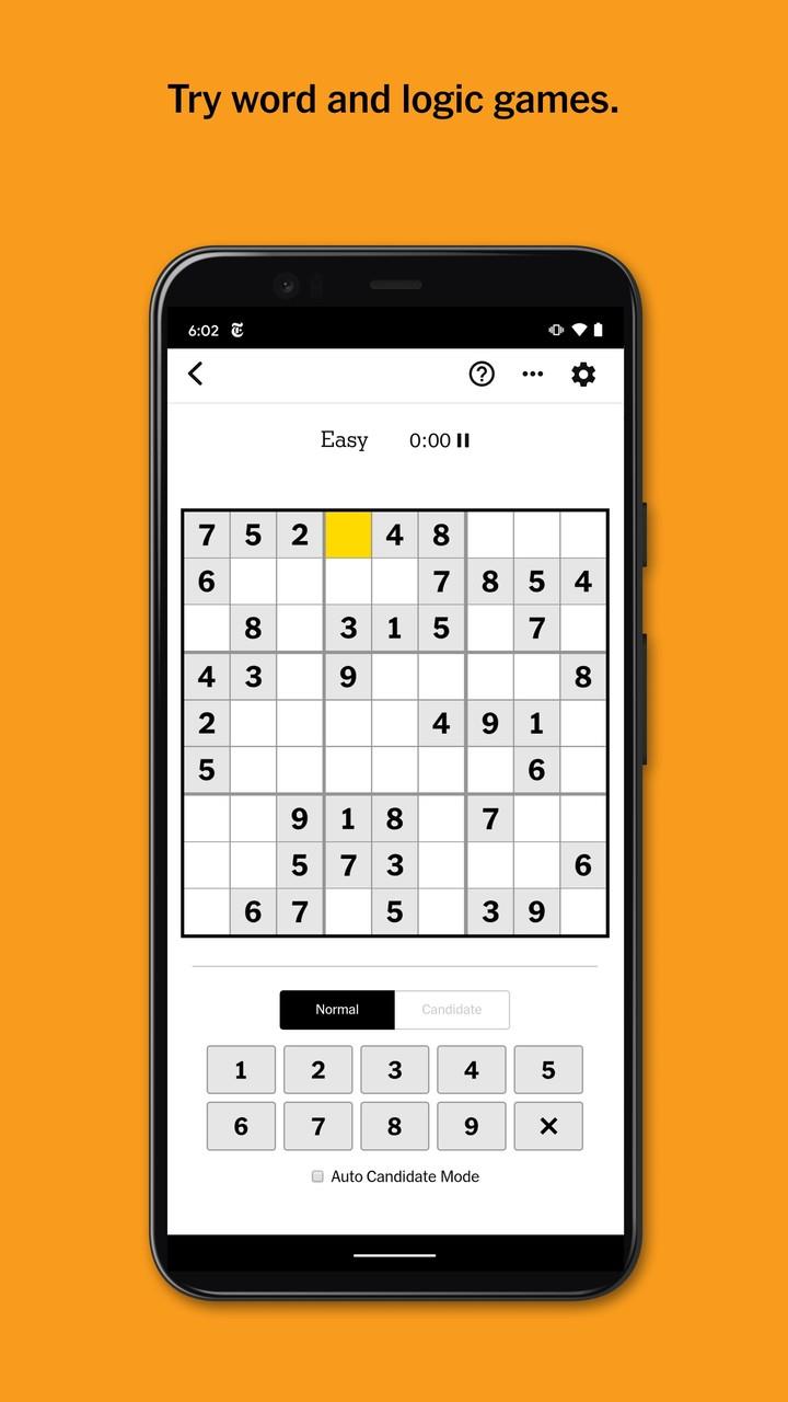 NYT Games: Word Games & Sudoku Ảnh chụp màn hình 2