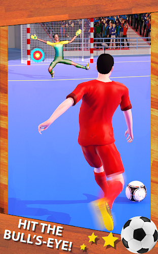 Shoot Goal - Indoor Soccer Screenshot 1