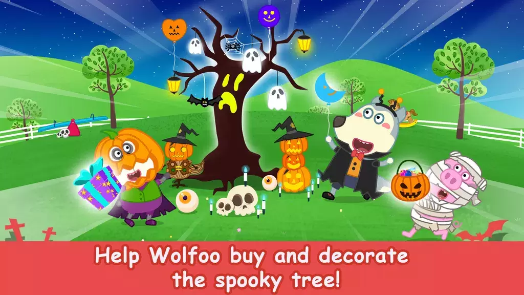 Wolfoo School Halloween Night應用截圖第3張