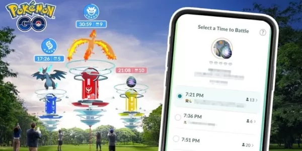 Pokémon Go agrega un planificador de RSVP para redadas y eventos