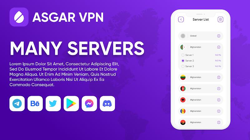 Asgar VPN 스크린샷 3