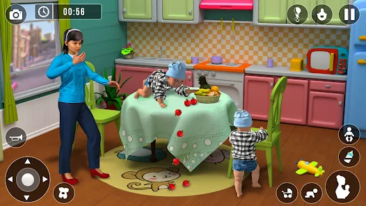 Mother Simulator: Mom Games 3D স্ক্রিনশট 2