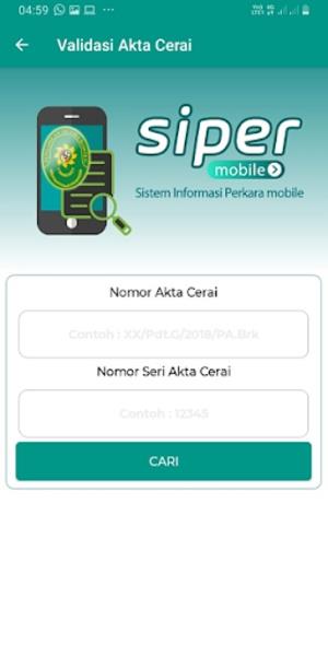 Siper Mobile Tangkapan skrin 1