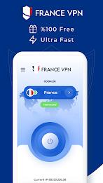 VPN France - Get France IP Ảnh chụp màn hình 0