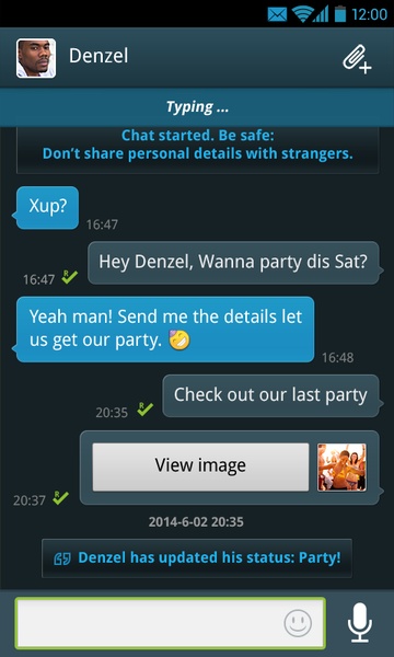 2go Chat - Chat Rooms & Dating Screenshot 3