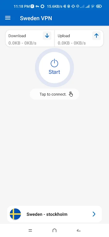 Sweden VPN - Fast & Secure Ảnh chụp màn hình 1