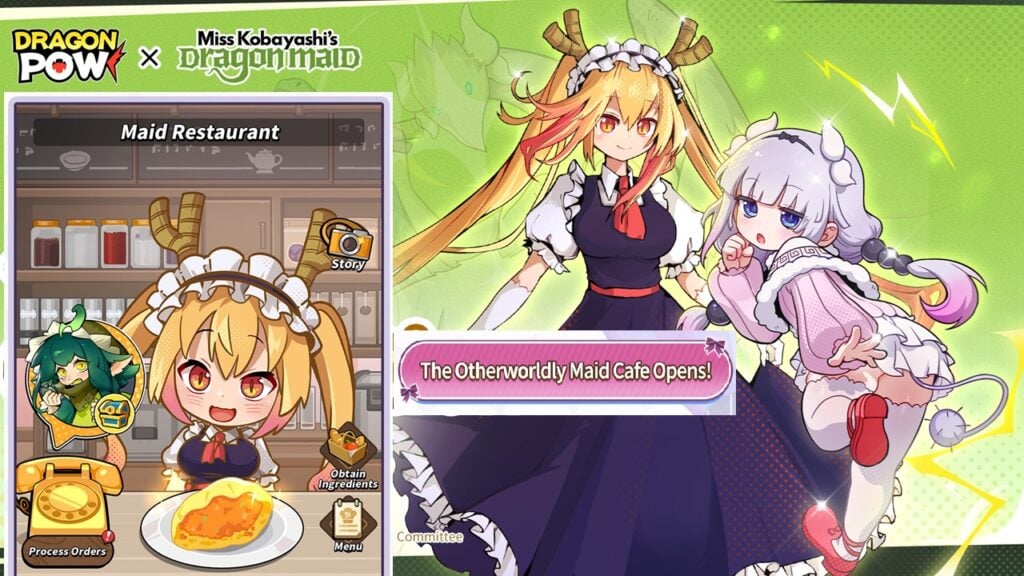 Dragon POW x Miss Kobayashi'nin Dragon Maid Geçişinde Yeni Ejderhaları Toplayın!