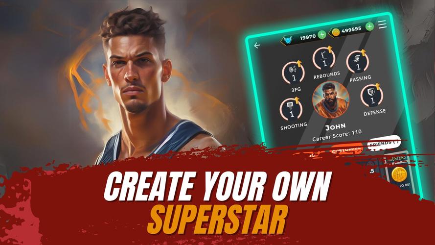 Basketball Career 24 Скриншот 0